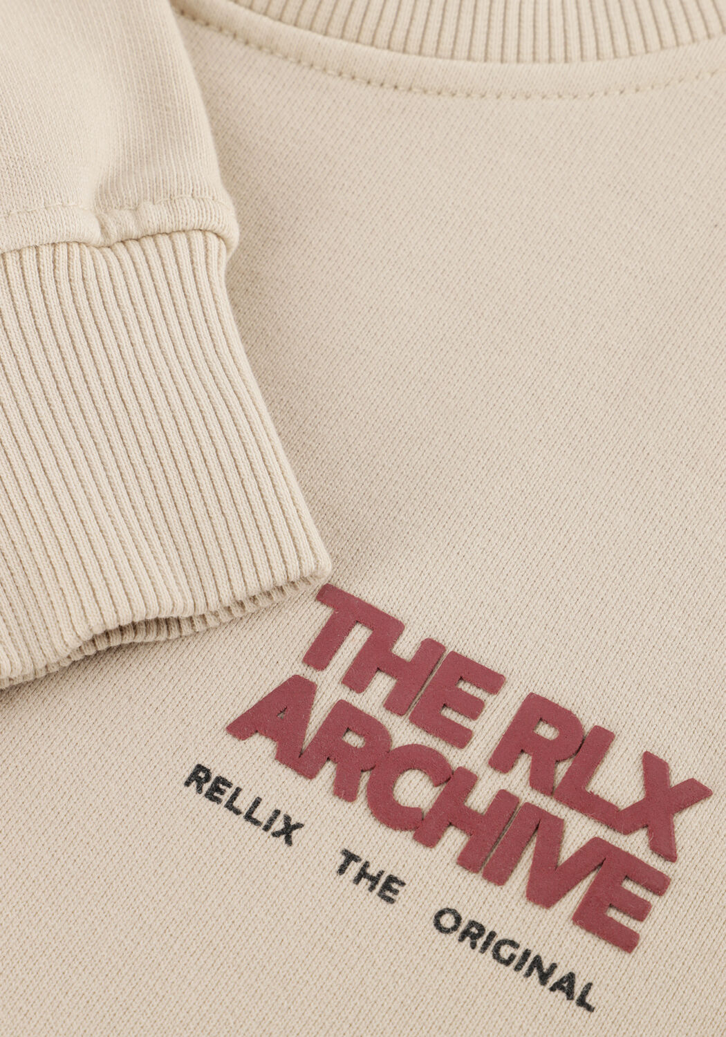 Sand RELLIX Pullover SWEATER CHEST AND BACKPRINT - large