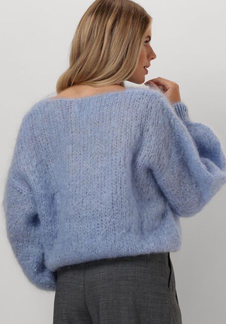Hellblau AMERICAN DREAMS Pullover MILANA LS MOHAIR KNIT - large