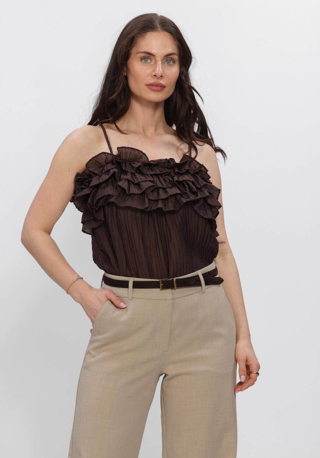 Braune OBJECT Top OBJLYNE S/L RE TOP - large