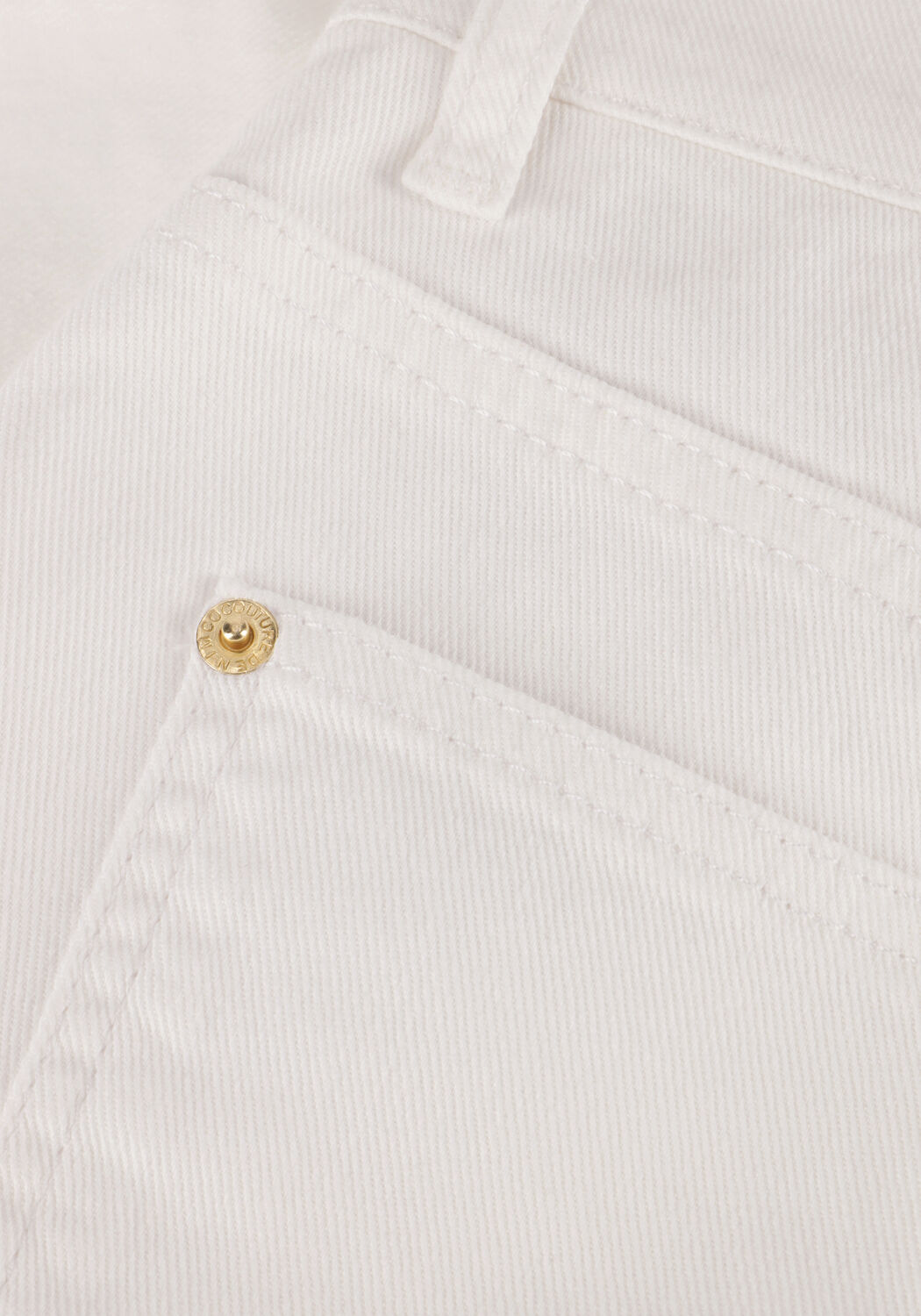 Wei&szlig;e CO'COUTURE Flared jeans DORY WHITE LONG JEANS - large