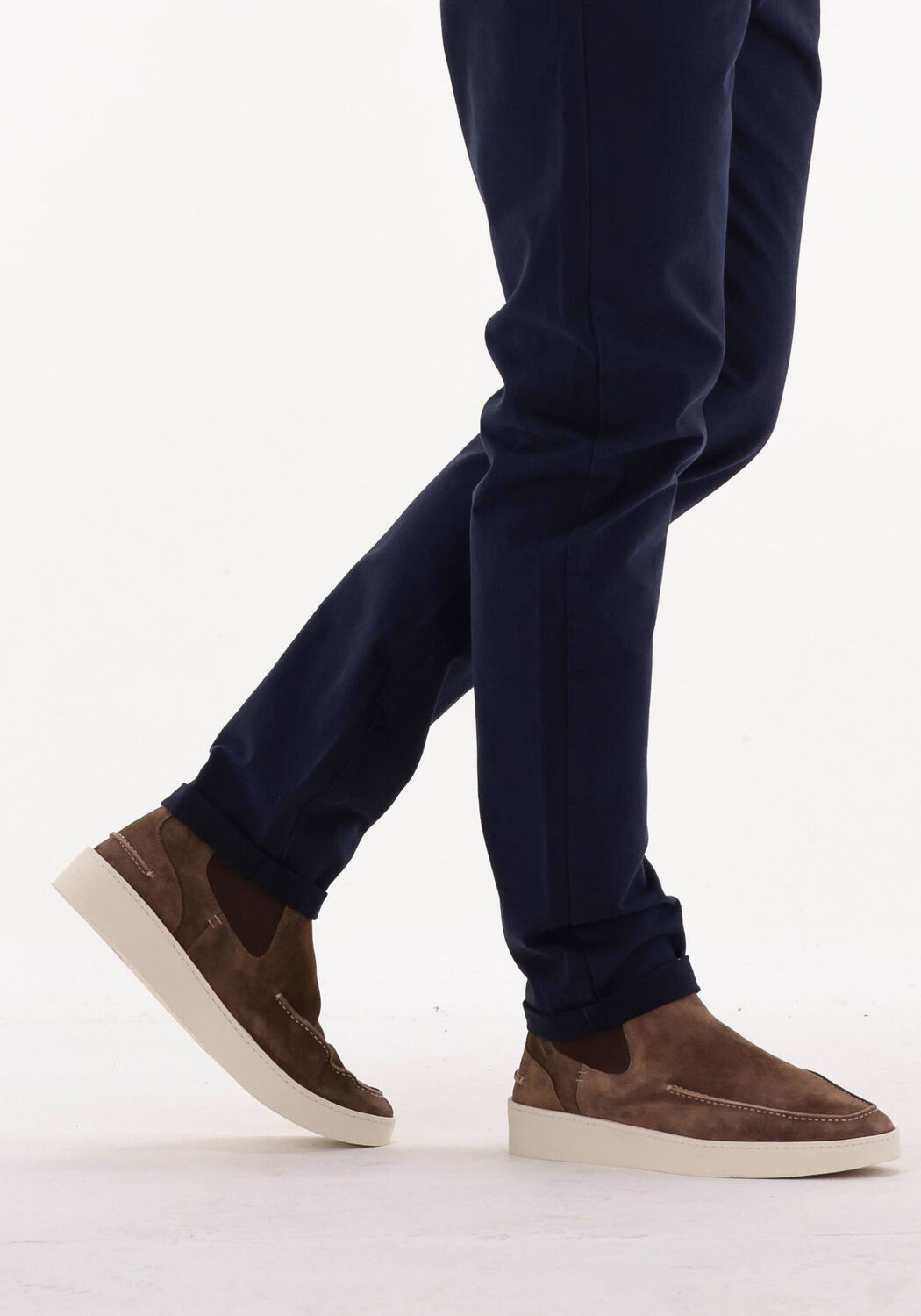 Braune GREVE Chelsea Boots WAVE 2700 - large