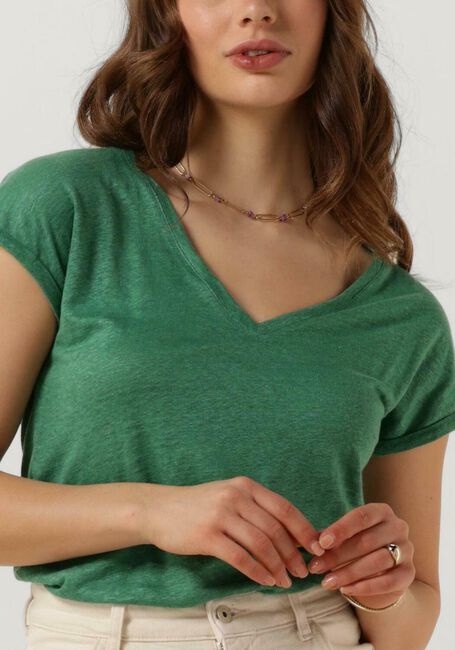Grüne BY-BAR Top MOMI LINEN TOP - large