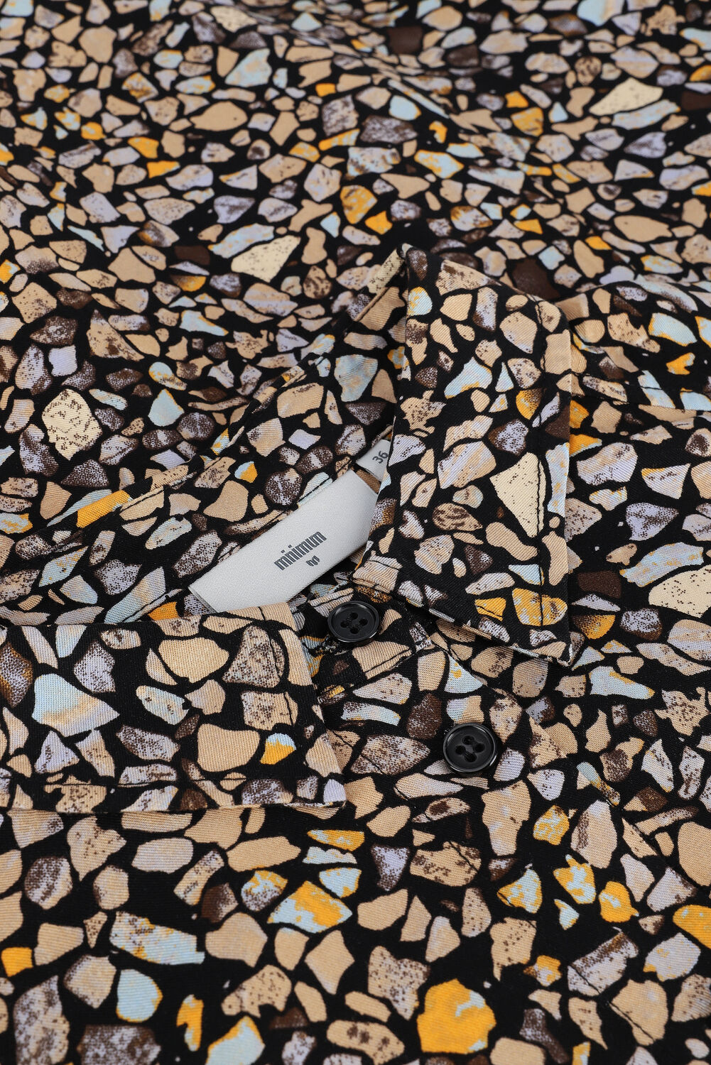 Schwarze MINIMUM Minikleid BINDINE 9201 - large