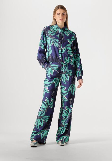 Blaue POM AMSTERDAM Weite Hose PANTS - DELICACY GREEN - large