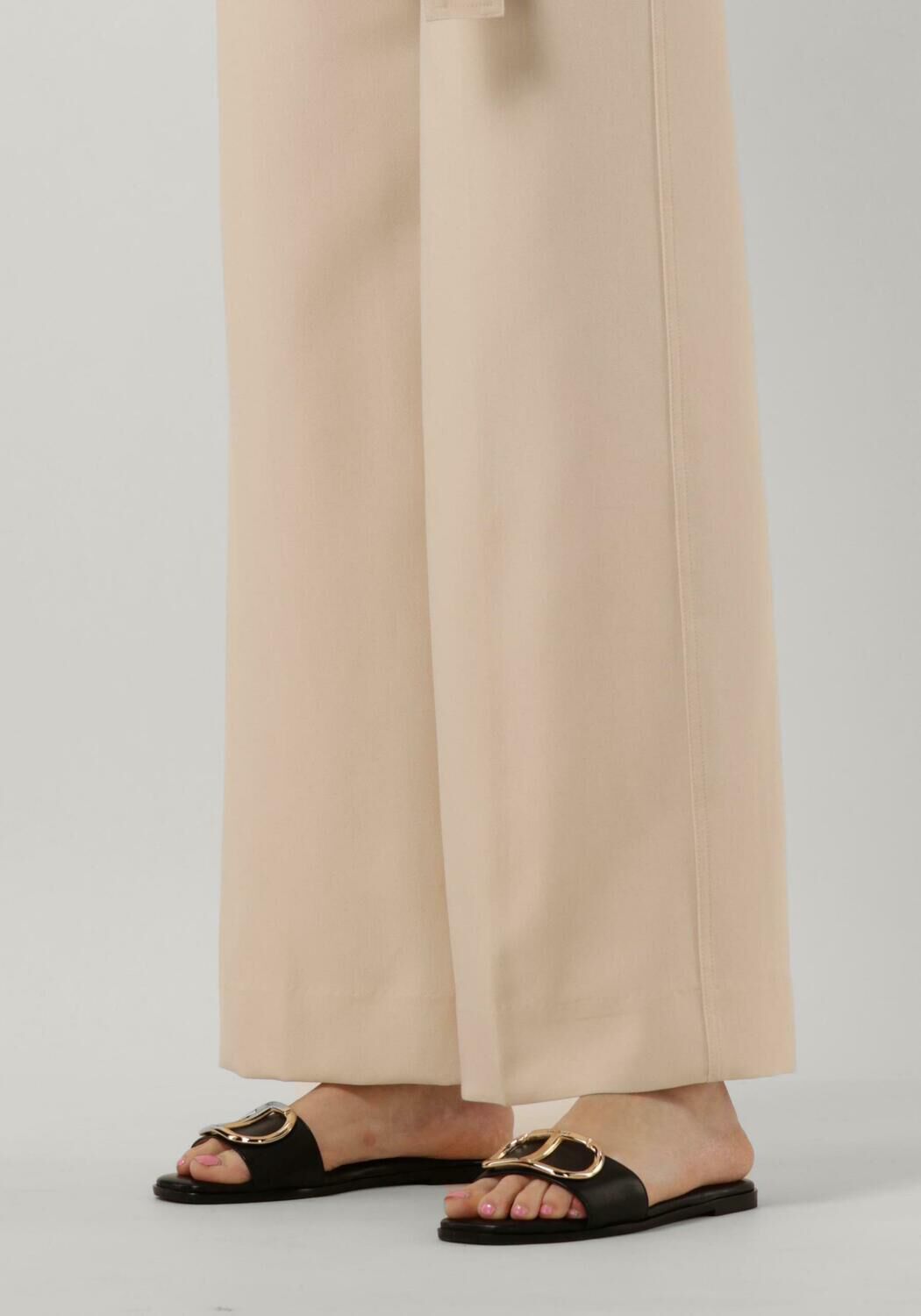 Schwarze TWINSET MILANO Pantolette 231TCP128 - large