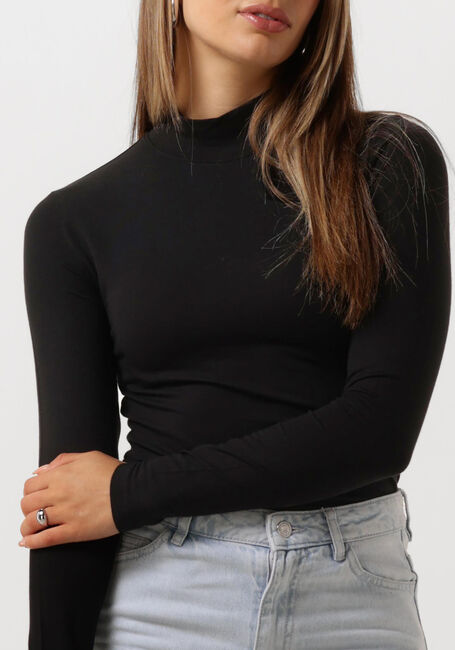 Schwarze SELECTED FEMME Rollkragenpullover SLFMANJA LS HIGH NECK - large