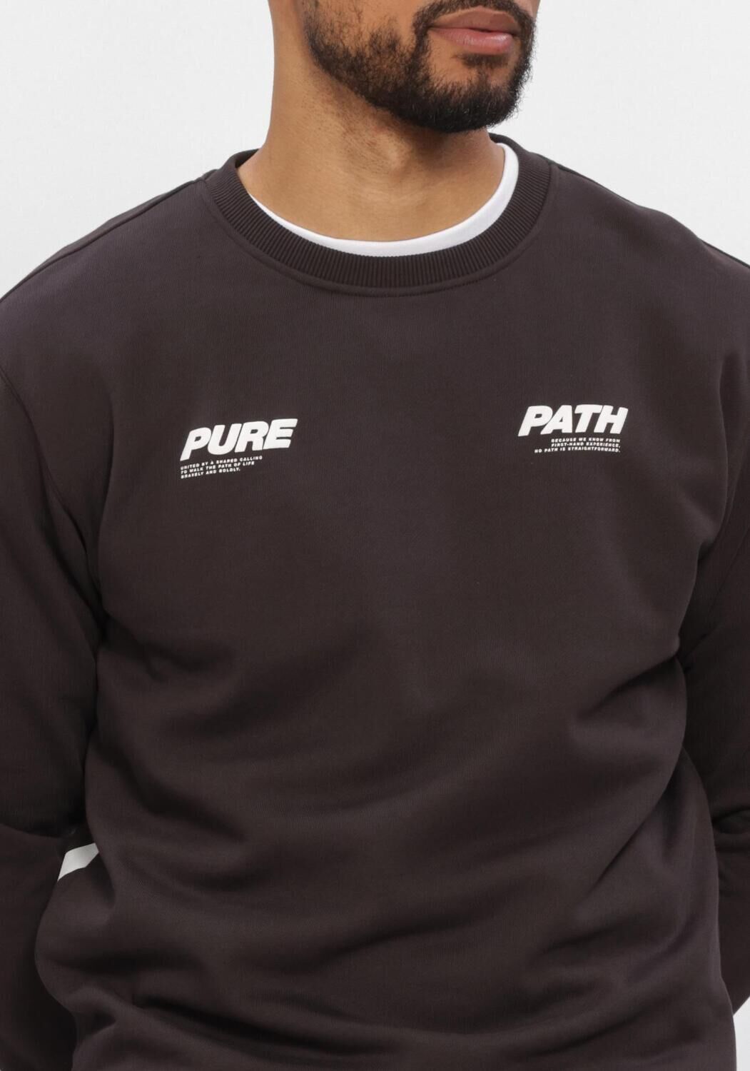 Braune PURE PATH Sweatshirt PURE - large