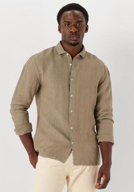 Taupe THE GOODPEOPLE Casual-Oberhemd SOHO - large