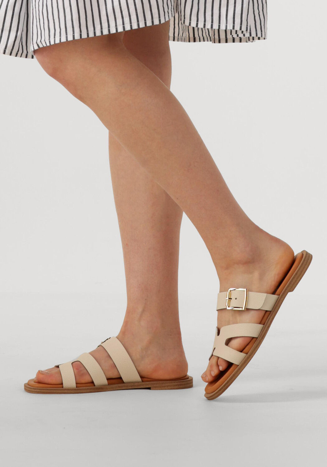 Wei&szlig;e NOTRE-V Pantolette 227226 - large