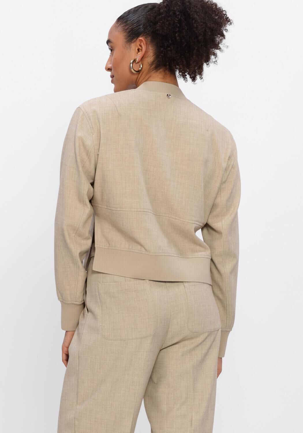 Beige MOS MOSH Blusen MMCATE FLAIR JACKET - large