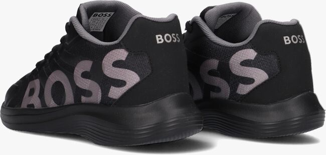 Schwarze BOSS KIDS Sneaker low BASKETS J29366 - large