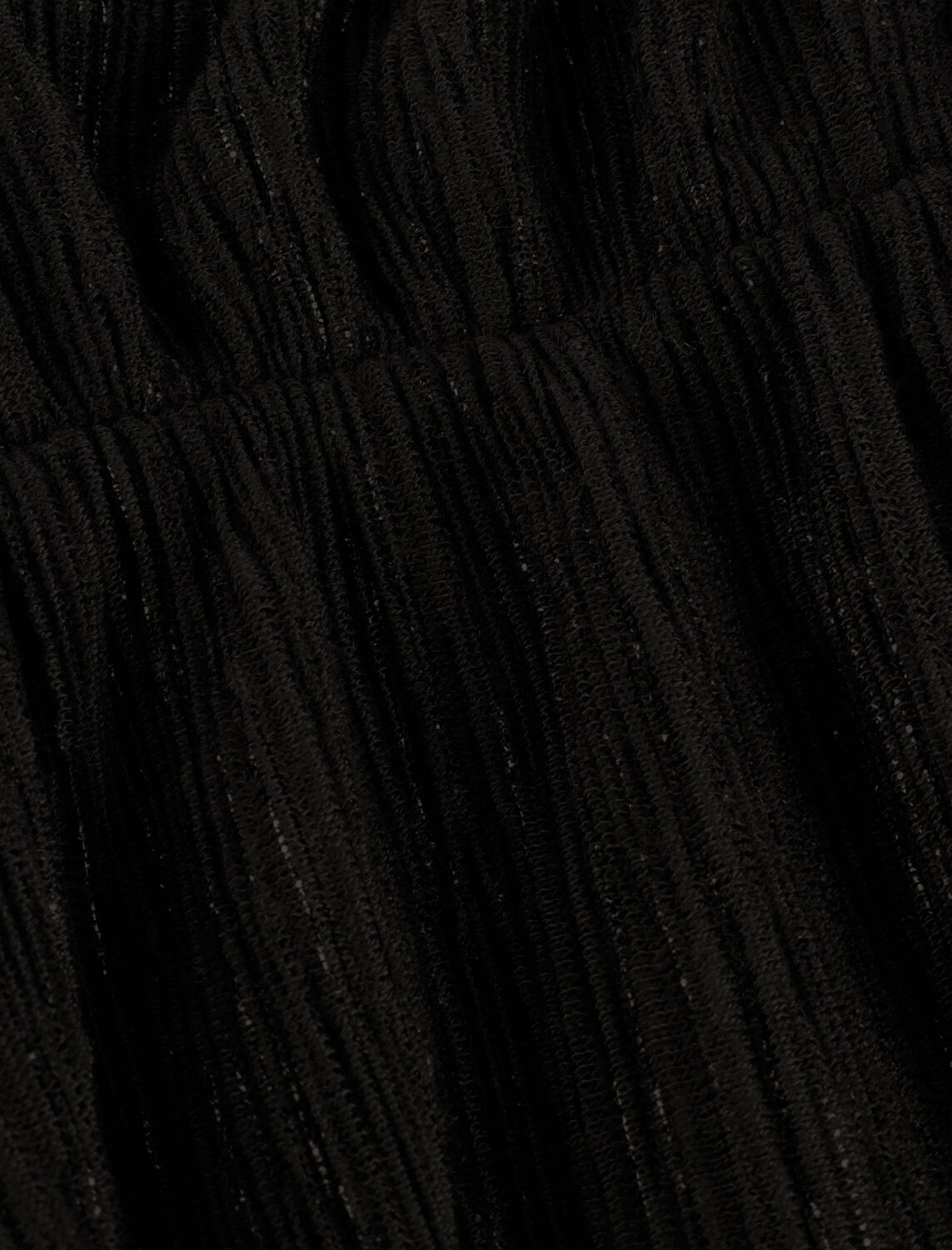 Schwarze ALIX THE LABEL Minikleid LADIES KNITTED GLITTER DRESS - large