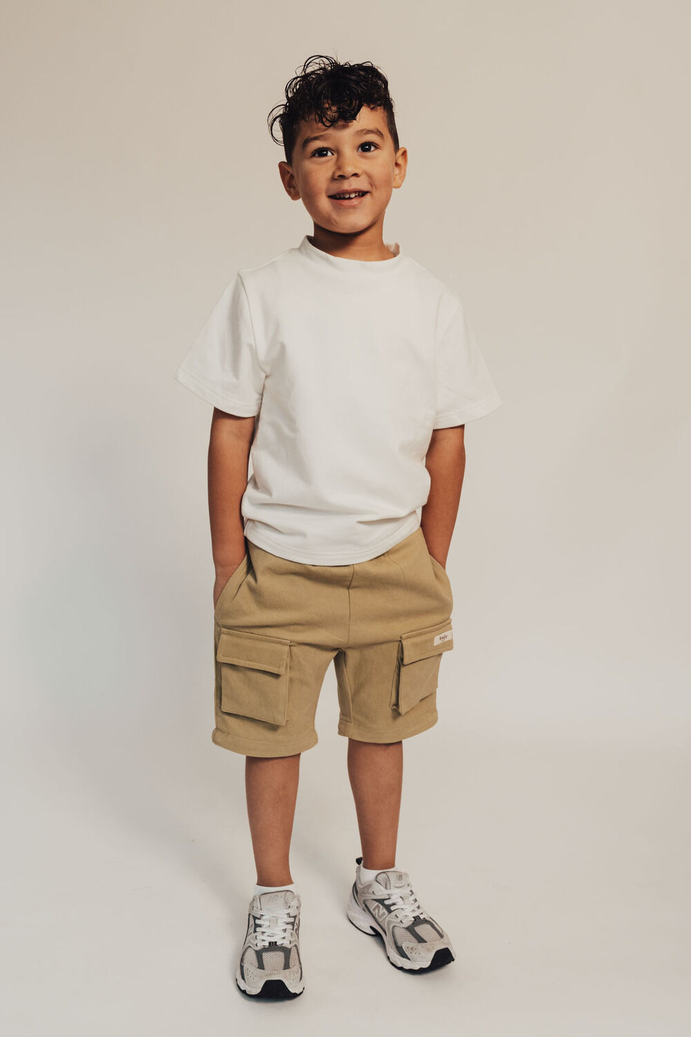 Beige BAJE STUDIO Cargohosen TERREY - large