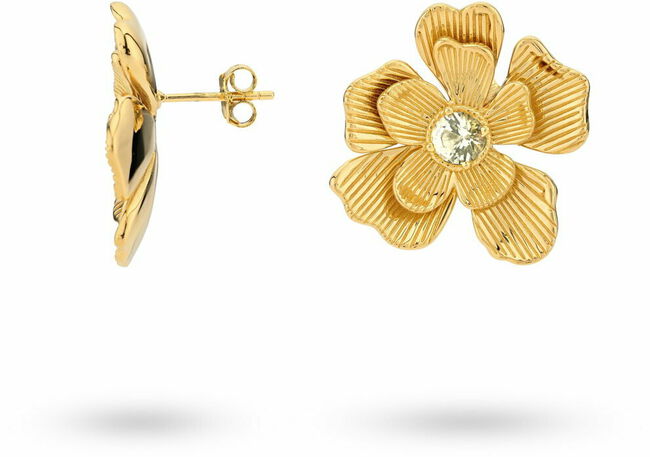 Goldfarbig 24Kae Ohrringe 42496Y - large