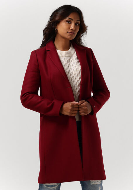 Rote TOMMY HILFIGER Mäntel WOOL BLEND CLASSIC COAT - large