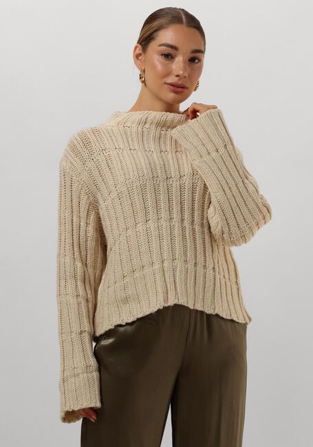 Beige MODSTRÖM Pullover FELIPEMD SHORT T-NECK - large