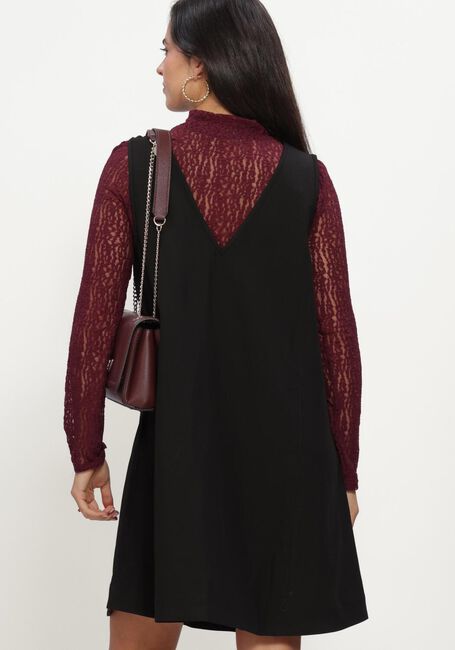Schwarze Y.A.S. Minikleid YASDAKOTA SL WIDE SPENCER DRESS - large