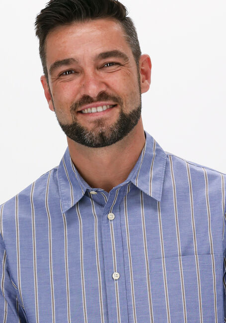 Blaue SCOTCH & SODA Casual-Oberhemd REGULAR-FIT TWO-TONE STRIPED S - large