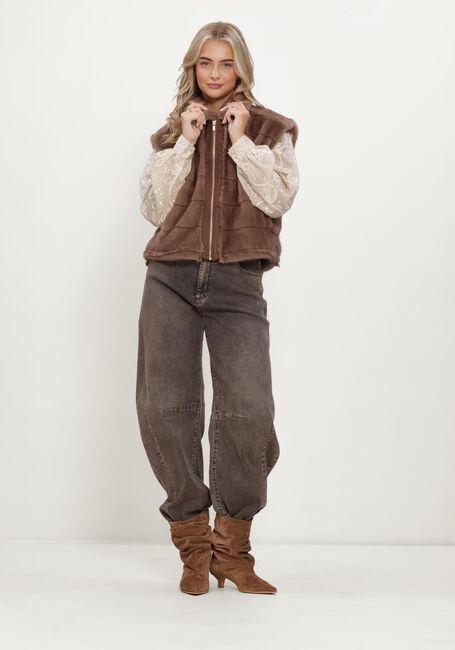 Braune NUKUS Blazer HANI GILET - large