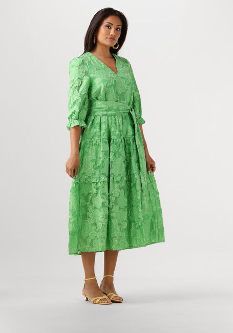 Grüne SELECTED FEMME Midikleid SLFSADIE 3/4 MIDI DRESS - large