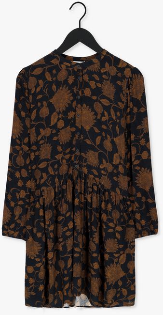 Braune BY-BAR Minikleid NOUK GOLDEN FLOWER DRESS - large