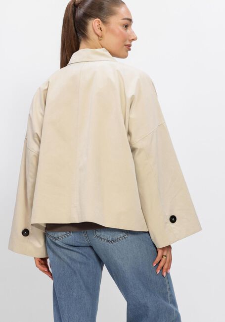 Beige MY ESSENTIAL WARDROBE Jack LYONMW OS SHORT JACKET - large