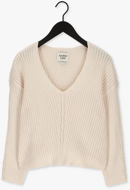 Weiße ANOTHER LABEL Pullover ALIA KNITTED PULL L/S - large