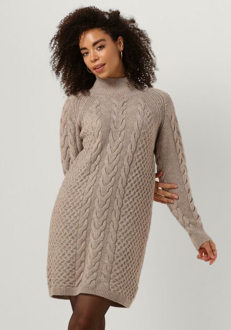 Taupe SUNCOO Minikleid CHONA - large