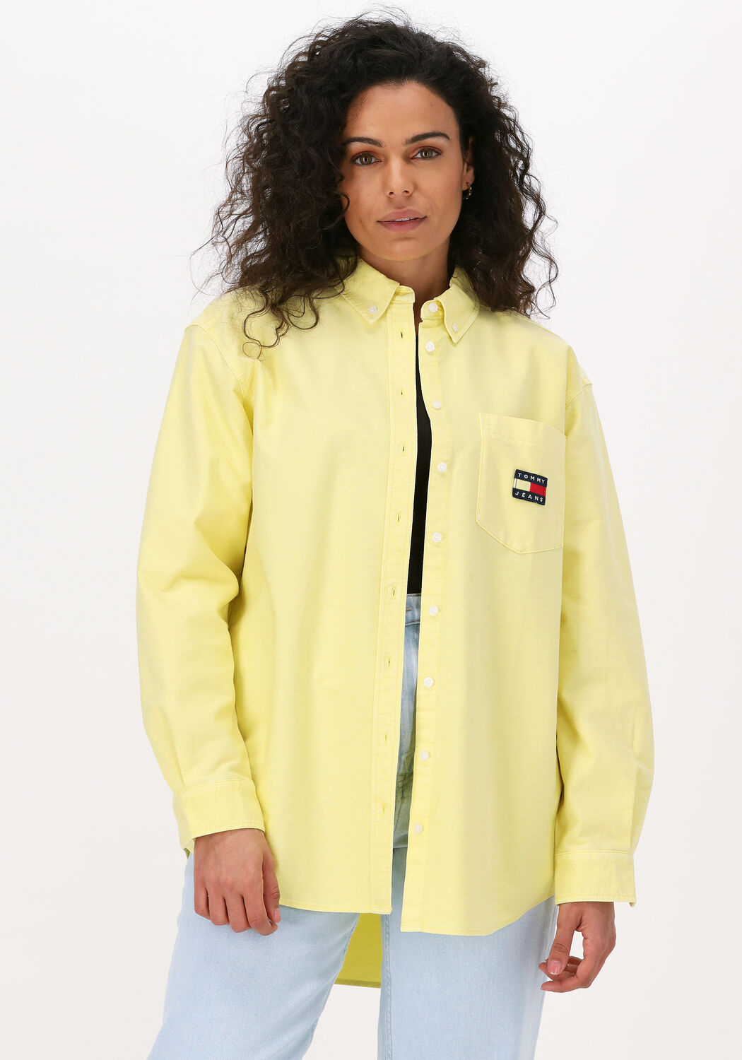 Yellow boyfriend shirt Clearance