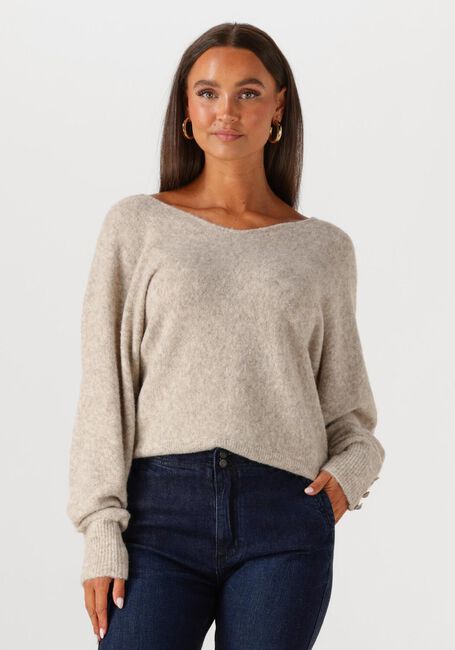 Graue SUMMUM Pullover OVERSIZED SWEATER WOOL ELASTANE BLEND KNIT - large