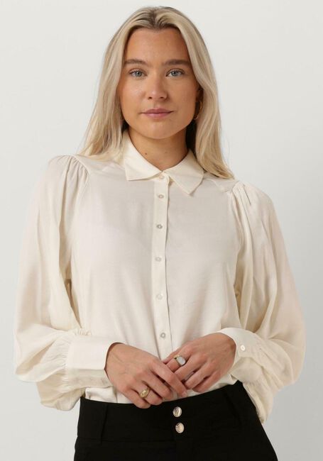 Creme MSCH COPENHAGEN Blusen MSCHMALUCA SHIRT - large