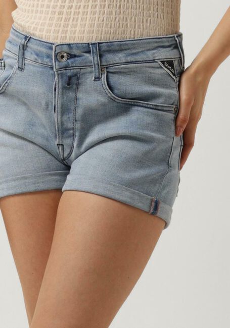 Hellblau REPLAY Kurze Hosen ANYTA SHORT - large
