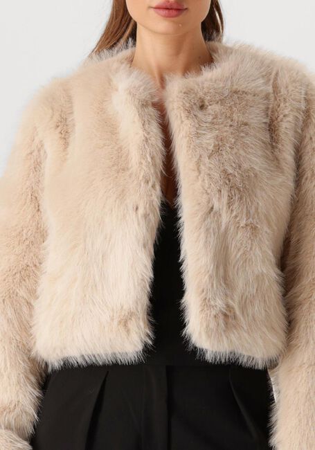 Beige OMODA ATELIER Fake-Fur-Jack X IRIS - IMRE - large