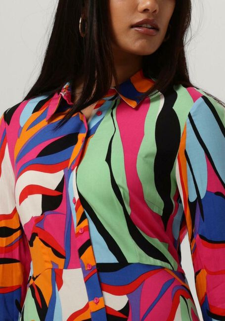 Mehrfarbige/Bunte Y.A.S. Maxikleid YASSAVANNA LONG SHIRT DRESS 1 - large