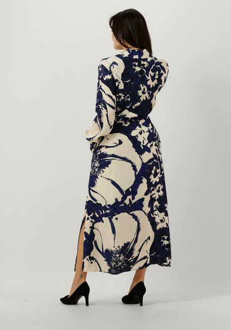 Dunkelblau VANILIA Maxikleid PRINTED DRESS - large