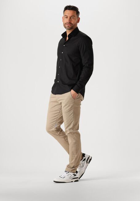 Schwarze CALVIN KLEIN Klassisches Oberhemd POPLIN STRETCH SLIM SHIRT - large
