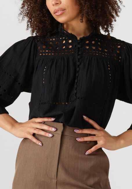 Schwarze SECOND FEMALE Blusen BRUNIE BLOUSE - large