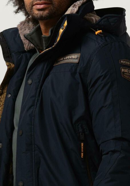 Dunkelblau PME LEGEND Jack BOMBER JACKET ICE STRIPER 4.0 DEWSTER - large