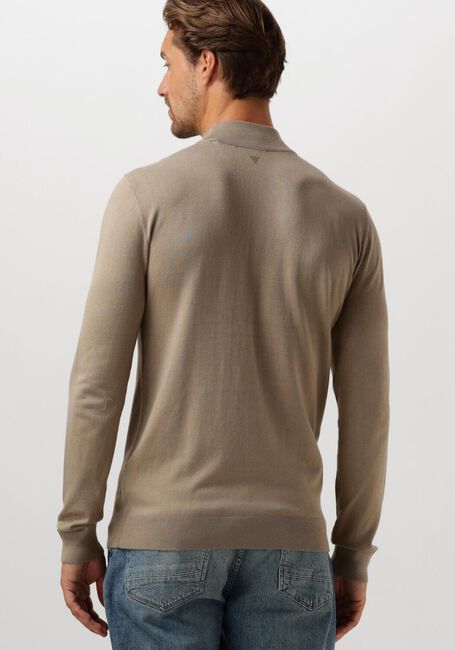 Taupe PURE PATH Rollkragenpullover ESSENTIAL KNIT MOCKNECK SWEATER - large