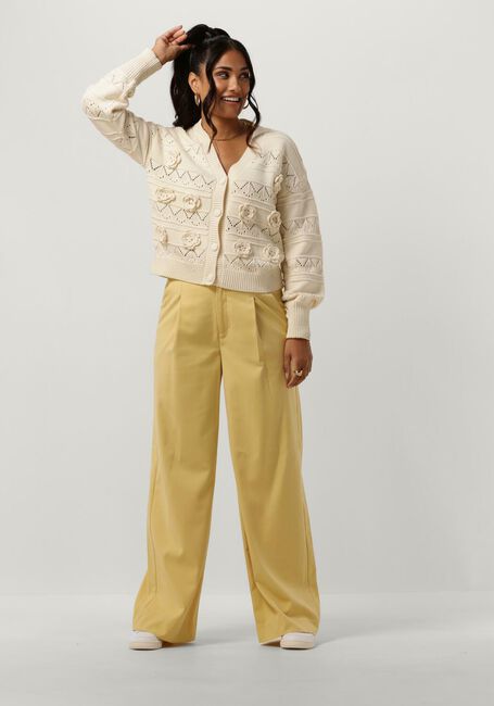 Beige Y.A.S. Strickjacke YASPINA LS KNIT CARDIGAN S. - large