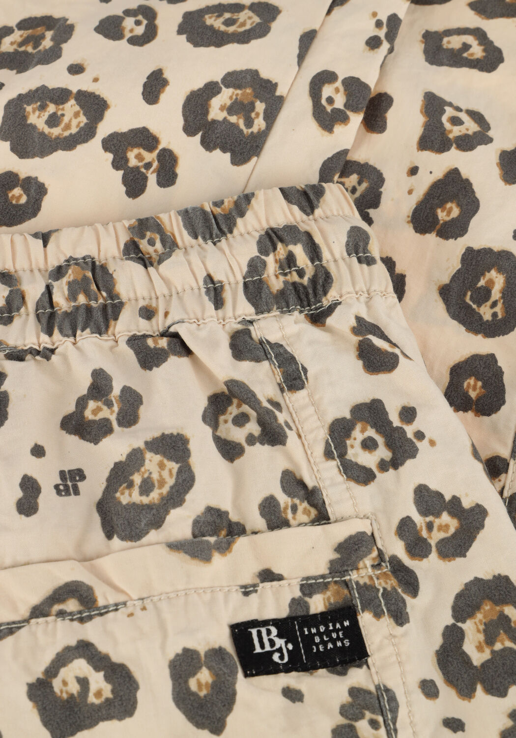 Beige INDIAN BLUE JEANS Cargohosen PARACHUTE ANIMAL PANTS - large