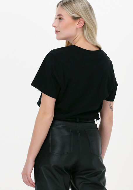Schwarze IRO T-shirt TELE - large