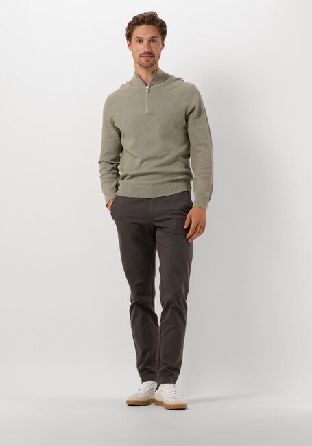 Grüne PROFUOMO Pullover PULLOVER HALF ZIP - large
