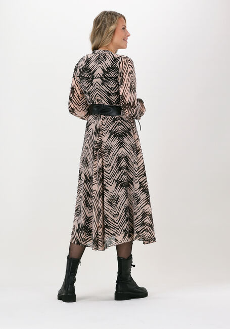 Braune SECOND FEMALE Maxikleid MAIKE MIDI DRESS - large