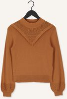 Camelfarbene OBJECT Pullover SHARON L/S KNIT PULLOVER Camelfarbene OBJECT Pullover SHARON L/S KNIT PULLOVER - medium