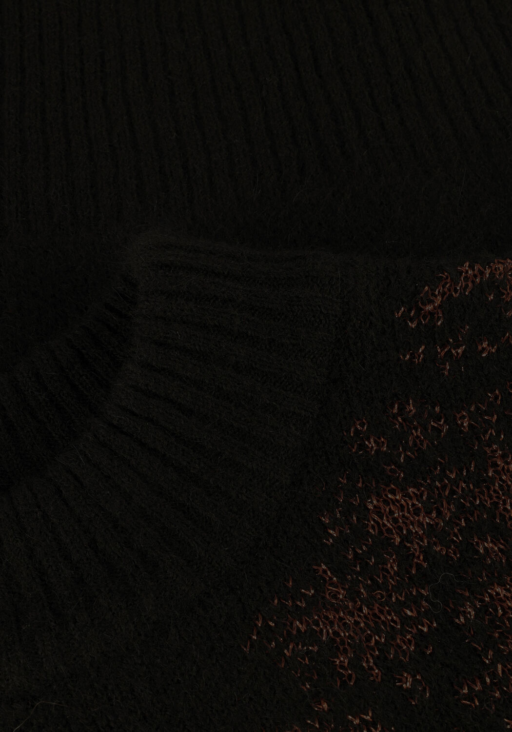 Schwarze MINUS Pullover LEIKA KNIT PULLOVER - large