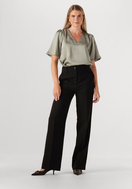 Grüne NEO NOIR Blusen LARGO HEAVY SATEEN BLOUSE - large