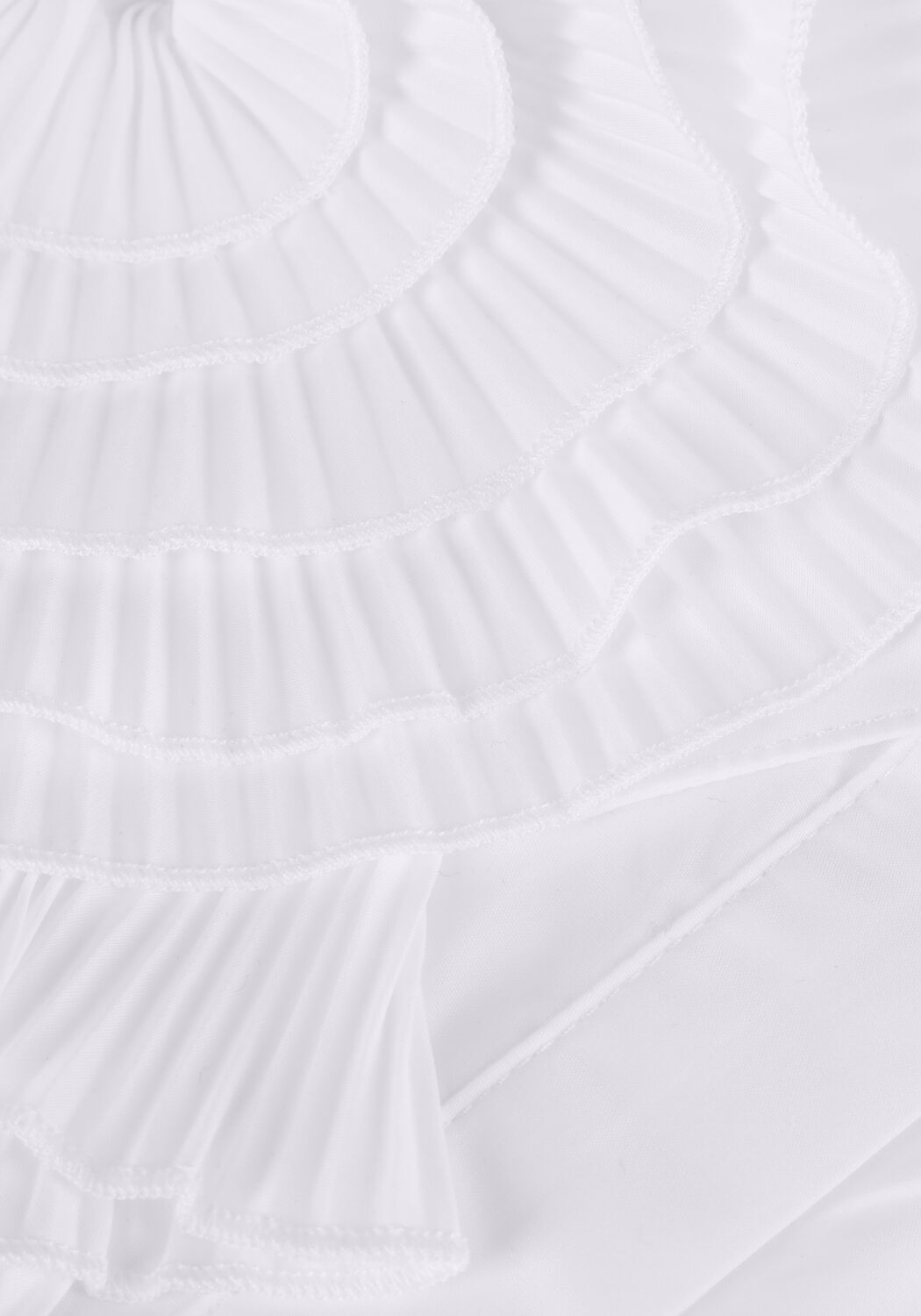 Wei&szlig;e COPENHAGEN MUSE Blusen CMMPLEAT-FRILL-SHIRT - large