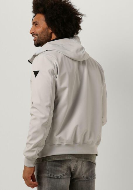 Nicht-gerade weiss PUREWHITE Jack SOFTSHELL JACKET WITH RUBBERBADGE AT SLEEVES - large