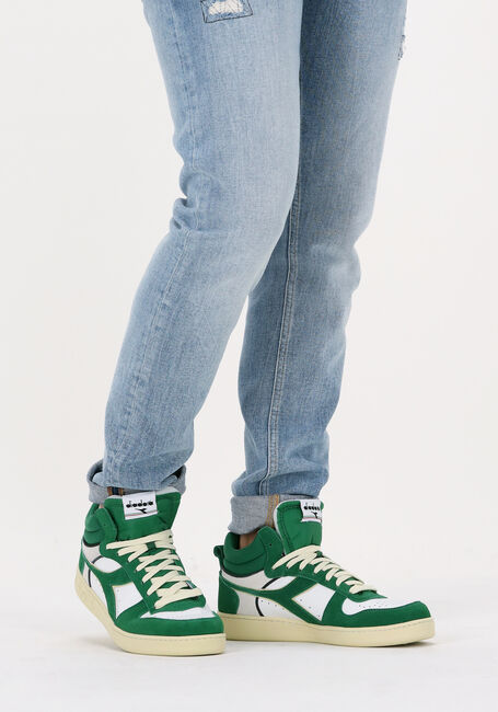 Grüne DIADORA Sneaker High MAGIC BASKET DEMI CUT - large